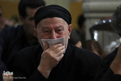 ⁨دل باختگان حسین(ع) در میعادگاه نماز ظهر عاشورا⁩