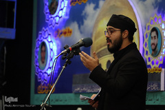 ⁨مراسم یادبود محمدباقر منصوری در حسينيه ثارالله(ع) اردبیل⁩