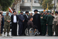 مراسم رژه نیروهای مسلح در اردبیل