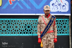 مراسم رژه نیروهای مسلح در اردبیل