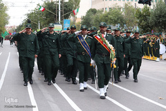 مراسم رژه نیروهای مسلح در اردبیل