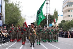 مراسم رژه نیروهای مسلح در اردبیل