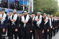 مراسم رژه نیروهای مسلح در اردبیل