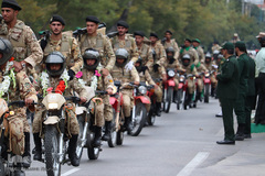 مراسم رژه نیروهای مسلح در اردبیل