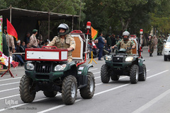 مراسم رژه نیروهای مسلح در اردبیل