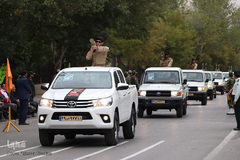 مراسم رژه نیروهای مسلح در اردبیل