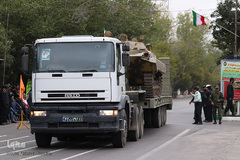 مراسم رژه نیروهای مسلح در اردبیل