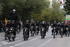 مراسم رژه نیروهای مسلح در اردبیل