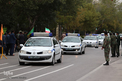 مراسم رژه نیروهای مسلح در اردبیل