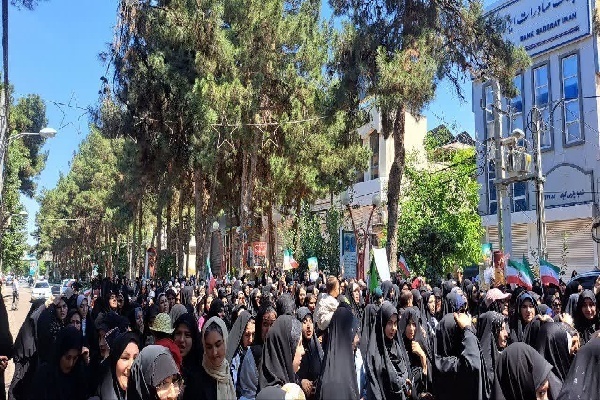 راهپیمایی جمعه خشم و نصر در اردبیل