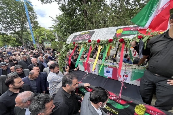 تشییع پیکر شهید امیر سرتیپ دوم علی پیری جناقرد