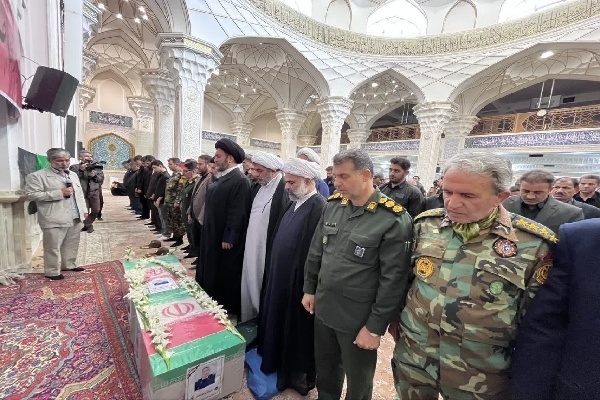 تشییع پیکر شهید امیر سرتیپ دوم علی پیری جناقرد