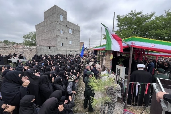 تشییع پیکر شهید امیر سرتیپ دوم علی پیری جناقرد