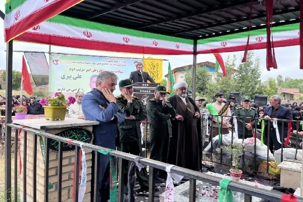 تشییع پیکر شهید امیر سرتیپ دوم علی پیری جناقرد