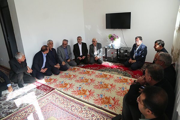 آیین کلنگ‌زنی احداث ۳۰ واحد مسکن مددجویی در استان اردبیل