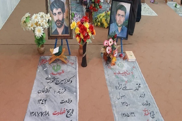 اولین سالگرد شهادت سردار حمایت همایون در شهرستان گرمی