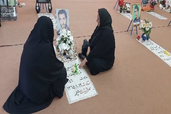 اولین سالگرد شهادت سردار حمایت همایون در شهرستان گرمی