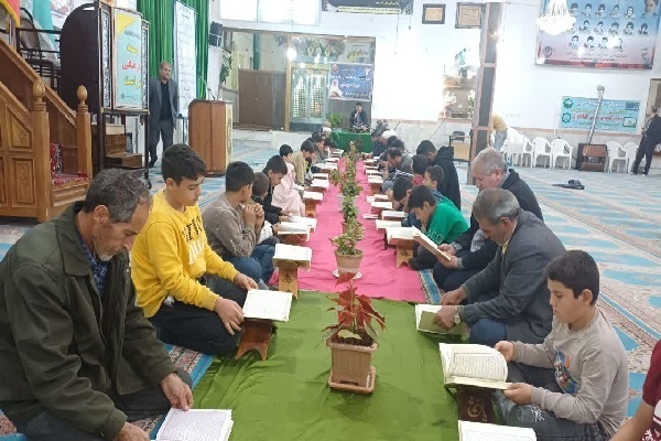 سی و دومین دوره مسابقات قرآن و عترت بسیج در لاهرود