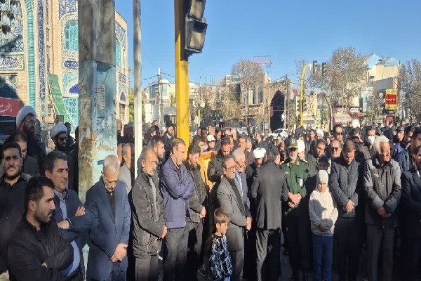 تشییع شهدای گمنام