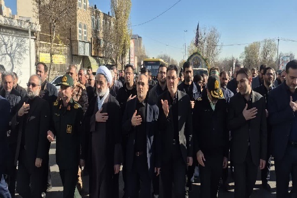 تشییع شهدای گمنام