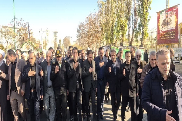 تشییع شهدای گمنام