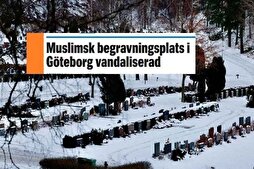 Profanation des tombes musulmanes en Suède