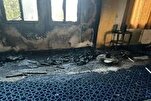 Une nouvelle mosquée palestinienne incendiée par des colons sionistes