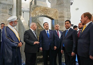Pembukaan Masjid Jami al-Nouri dan Menara al-Hadba oleh al-Sudani