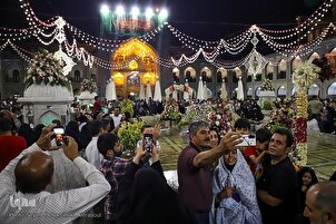 Il mausoleo dell'Imam Reza (AS) alla vigilia della festa di Ghadir