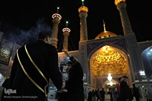 Mga Larawan: Dambana ng Hazrat Masoumeh sa Bisperas ng Anibersaryo ng Pagkabayani ni Hazrat Zahra