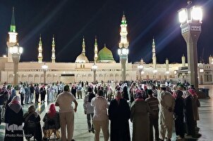 د پيغمبر اکرم(ص) مرقد مبارک