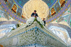 د رجب د 13 په درشل کې دعلوي بارګاه د ګلانو  څيټي