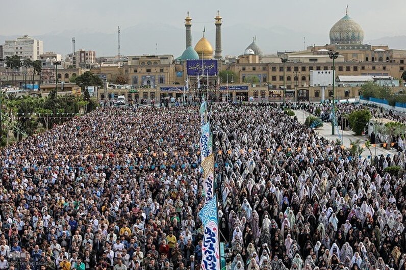 Ид аль-Фитр 2024: Иранцы посетили праздничную молитву по всей стране