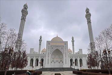 Истиқболи боздидкунандагон аз масҷиди «Фахрулмуслимин» дар Русия