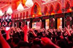 بحرینی جوانوں کی عزاداری حرم سیدالشهدا(ع) میں + تصاویر